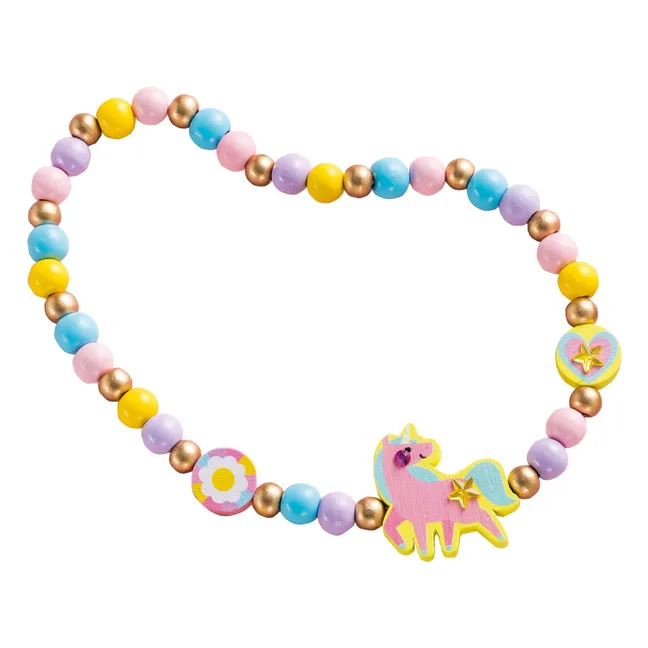 Arc-en-Ciel wooden jewels to create - Janod x Hachette