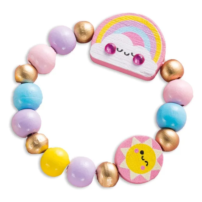 Arc-en-Ciel wooden jewels to create - Janod x Hachette