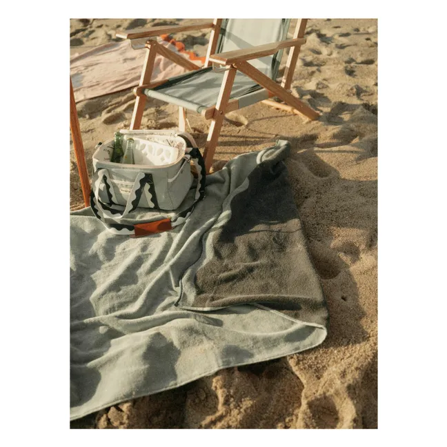Serviette de plage | Bleu Vert