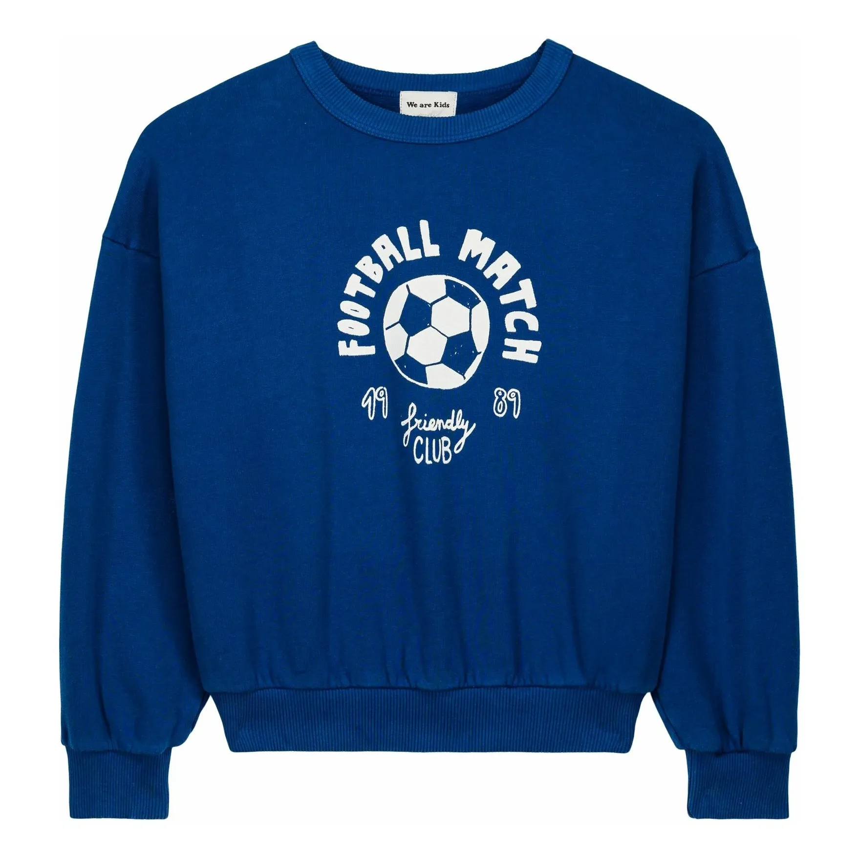 We Are Kids Midnight Blue Tony Football Sweat Organic Cotton