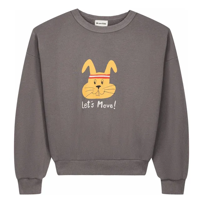 Tony Volcano organic cotton sweatshirt | Grey