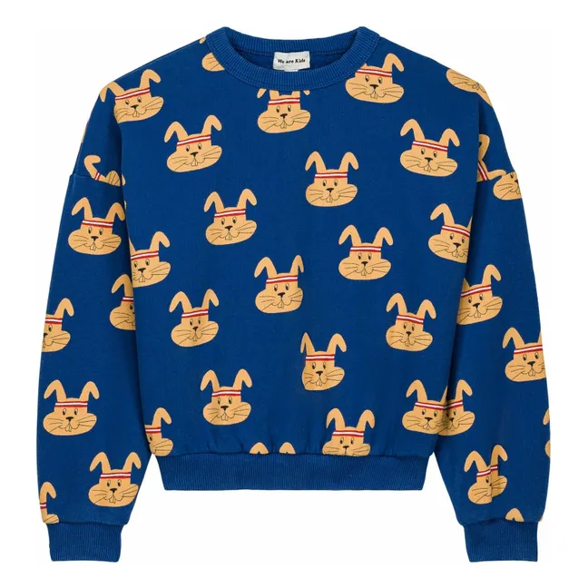 Tony Lapins organic cotton sweatshirt | Blue