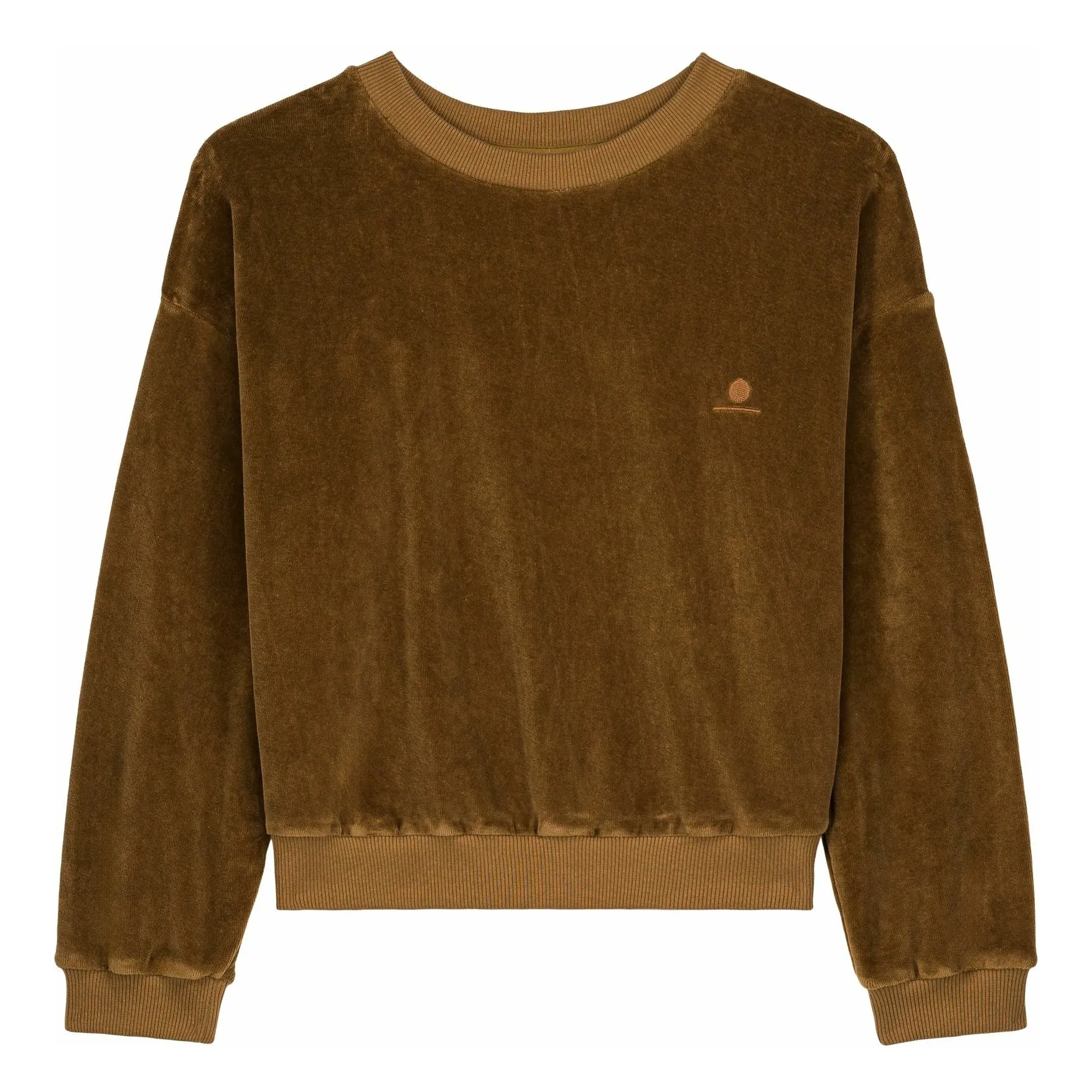 We Are Kids Brown Sweat Nat Velours Bio