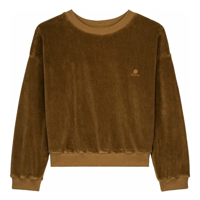 Sweat Nat Velours Bio | Brown