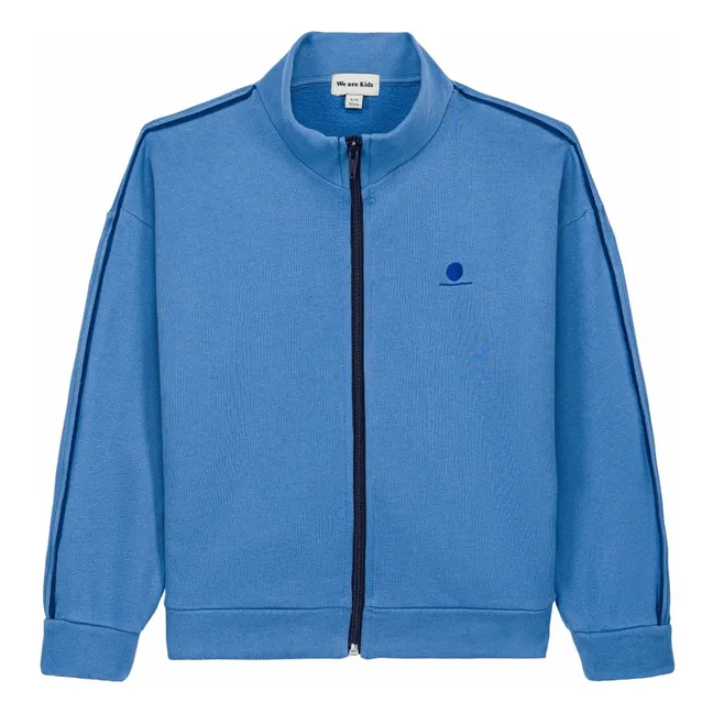 Benjamin organic cotton sweatshirt | Blue
