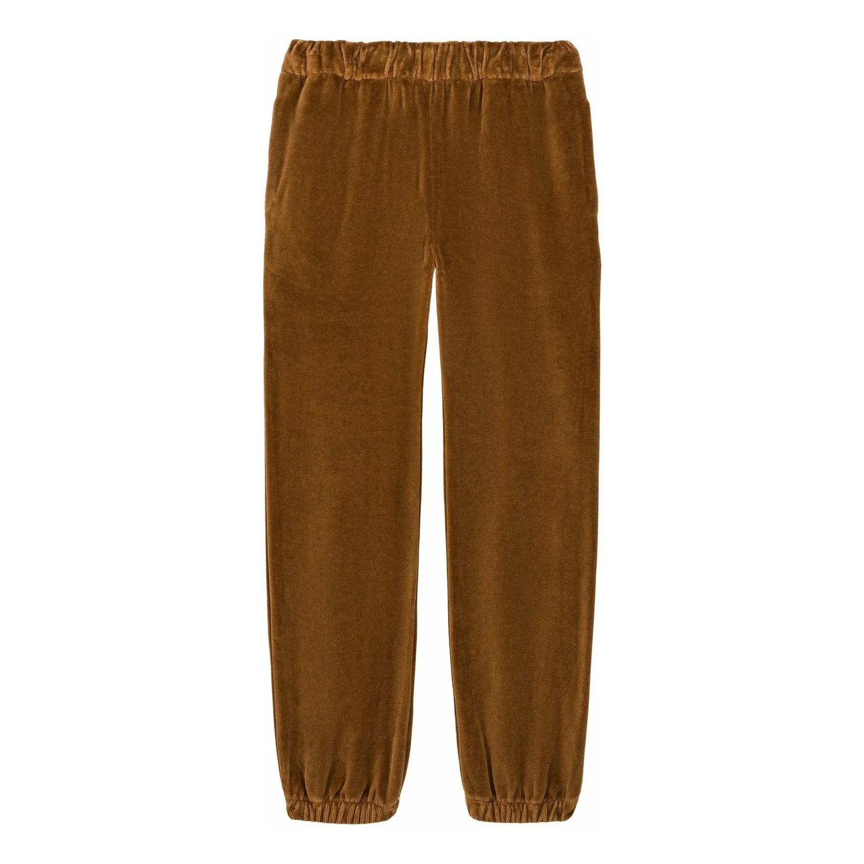 We Are Kids Brown Ronnie Velvet Organic Jogger