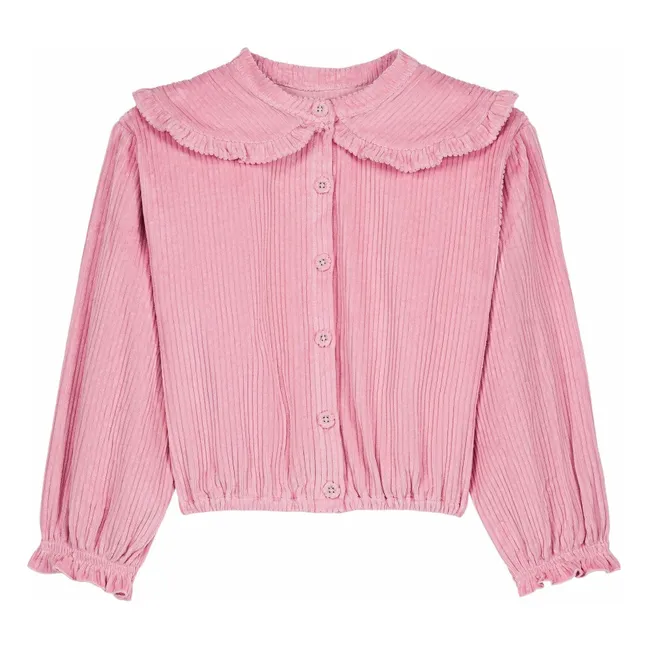 Clara Corduroy Blouse | Pink