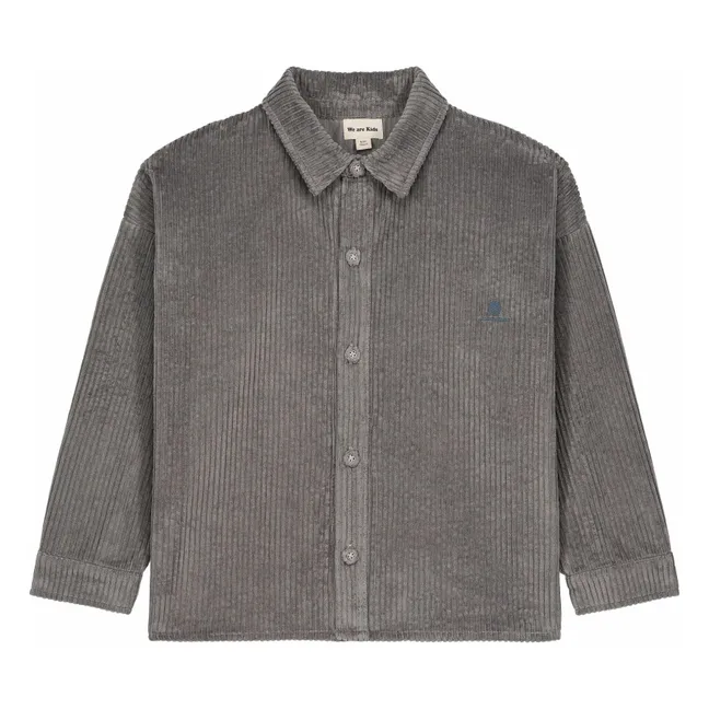 Johnny Corduroy Shirt | Grey
