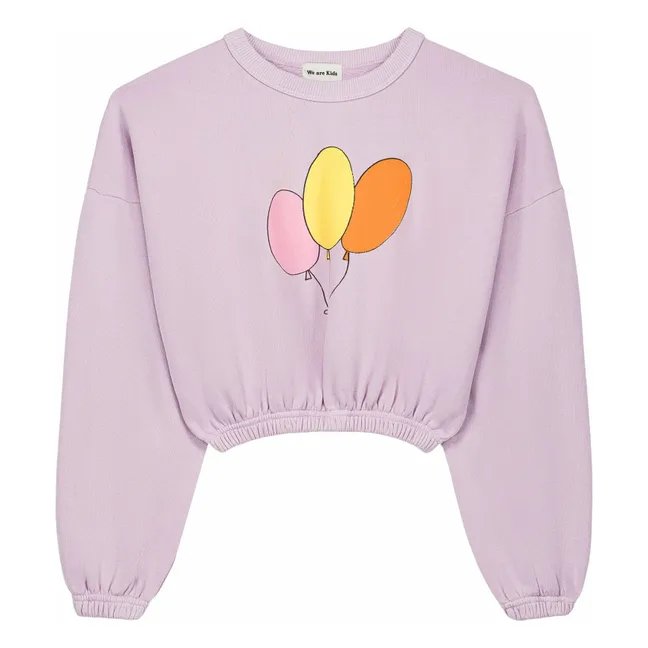 Kaia Balloon Sweat Organic Cotton | Lilac