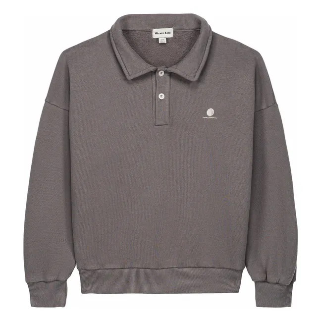 Polo Volcano de algodón orgánico | Gris