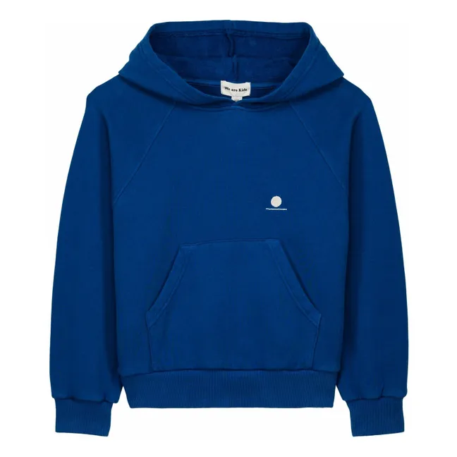 Sudadera de algodón orgánico Ali | Azul Marino