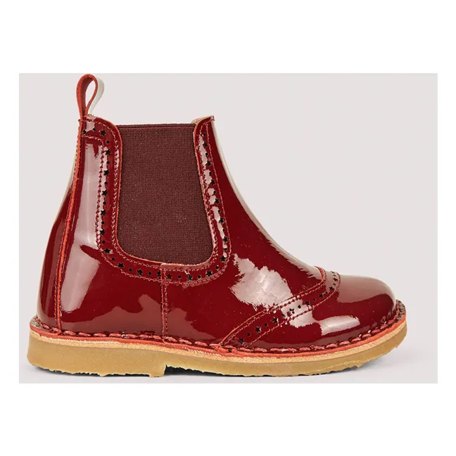 Stiefel Zip Ankle Star | Rot