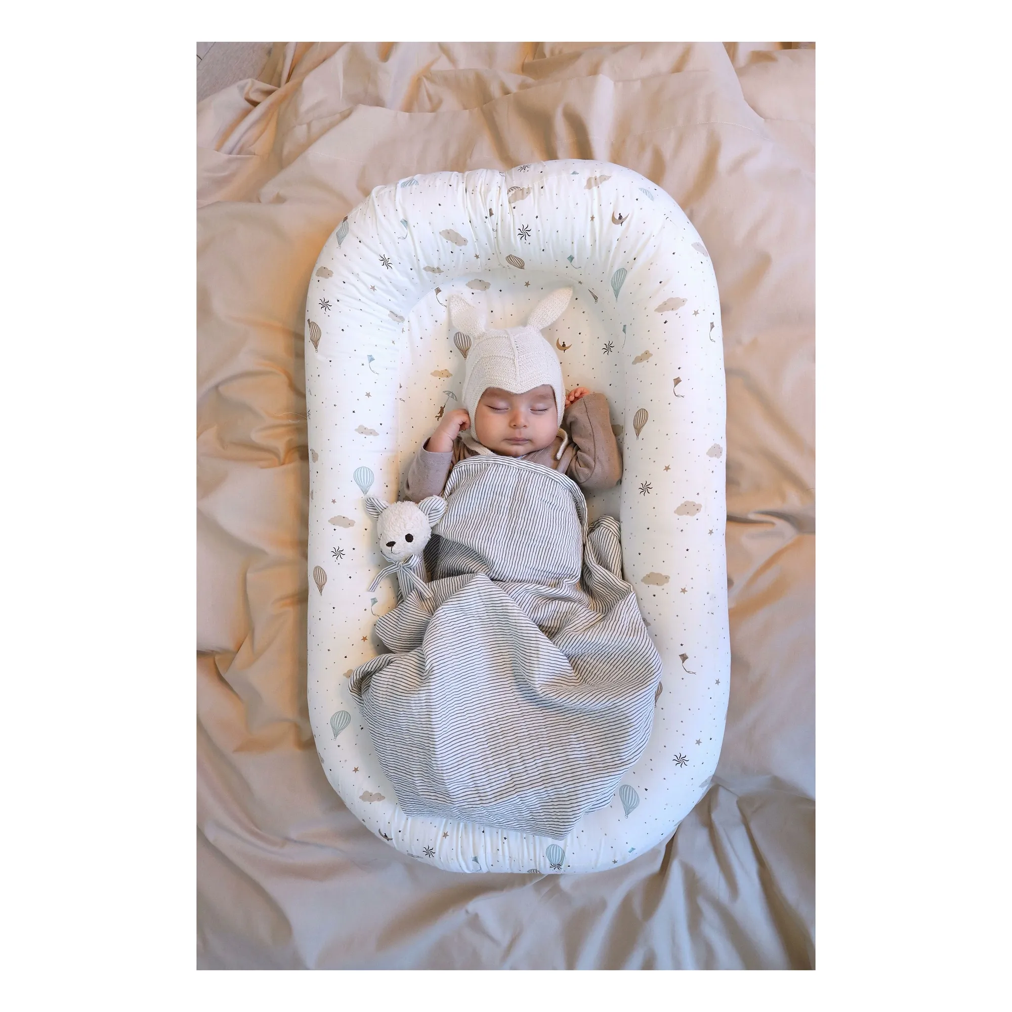 Cale bébé Dreamland | Bleu ciel- Image produit n°1