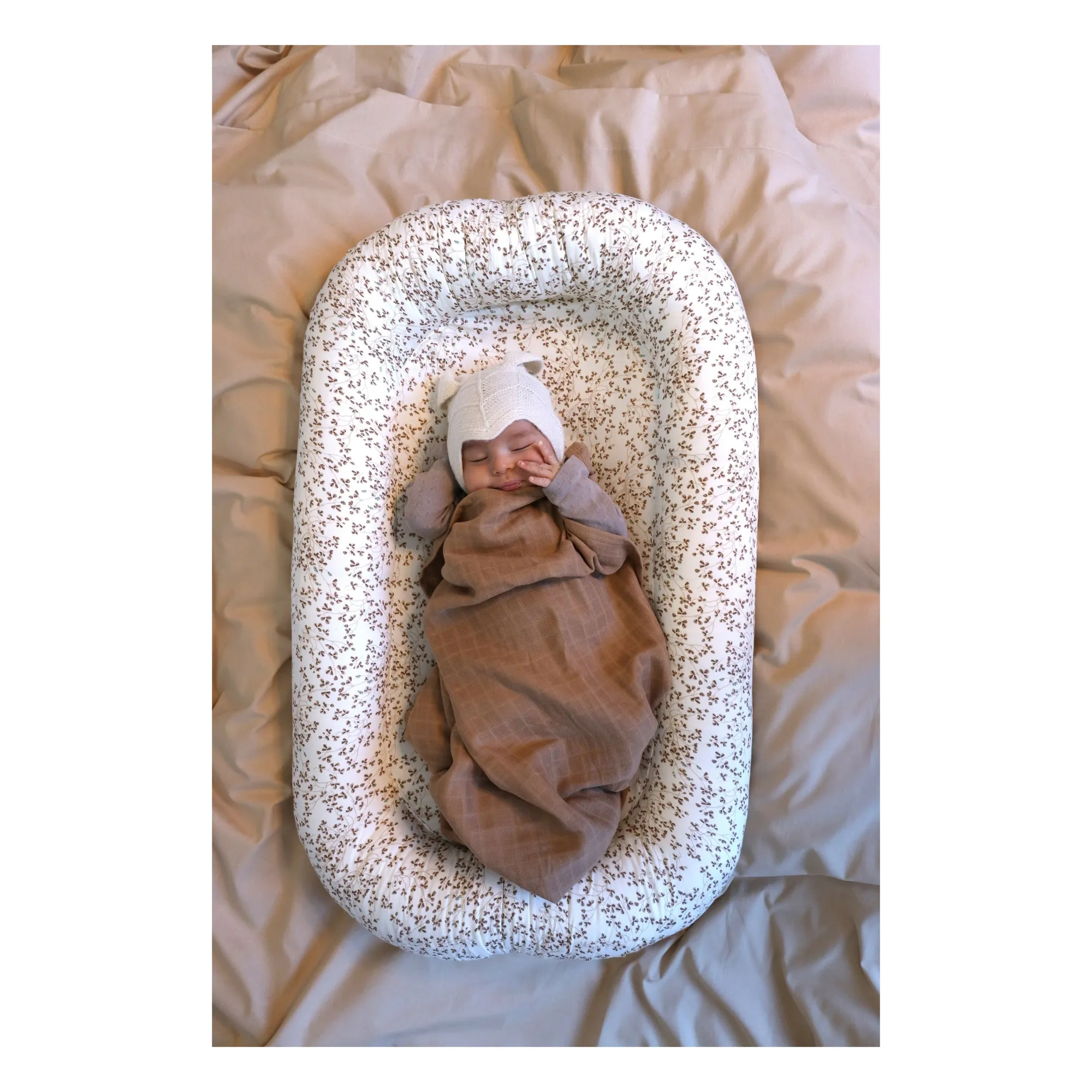 Cale bébé Lierre | Marron- Image produit n°1