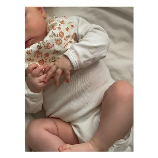 Augusta bandana bibs - Set of 2 | Peach