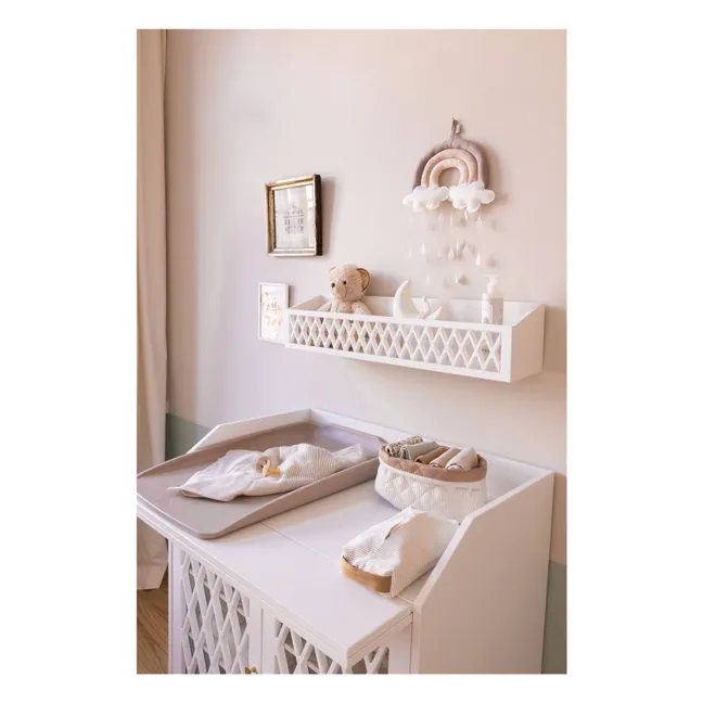 Etui pour lingettes rayé | Camel