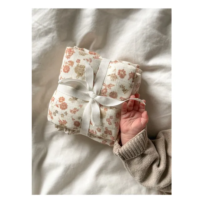 Langes Augsta - Set de 2 | Rose pêche