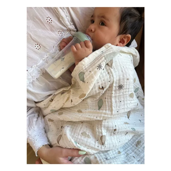 Dreamland muslin blanket | Light blue