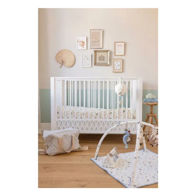 Sea Garden Ballon musical mobile | Blue