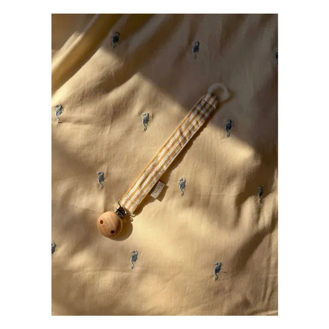 Sea Graden embroidered bed linen set | Blue