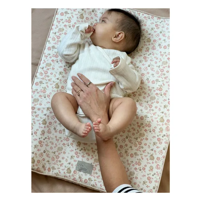 Matelas à langer Augusta | Rose pêche