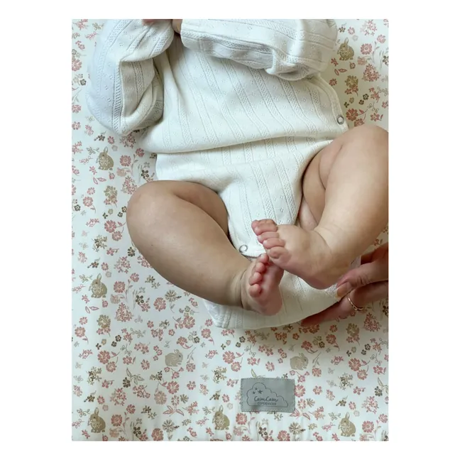 Matelas à langer Augusta | Rose pêche