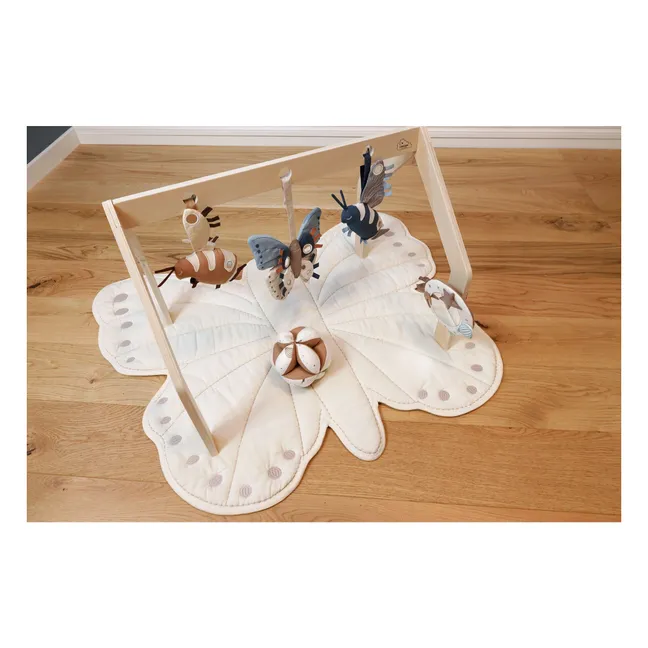 Tapis d'éveil Papillon | Ecru