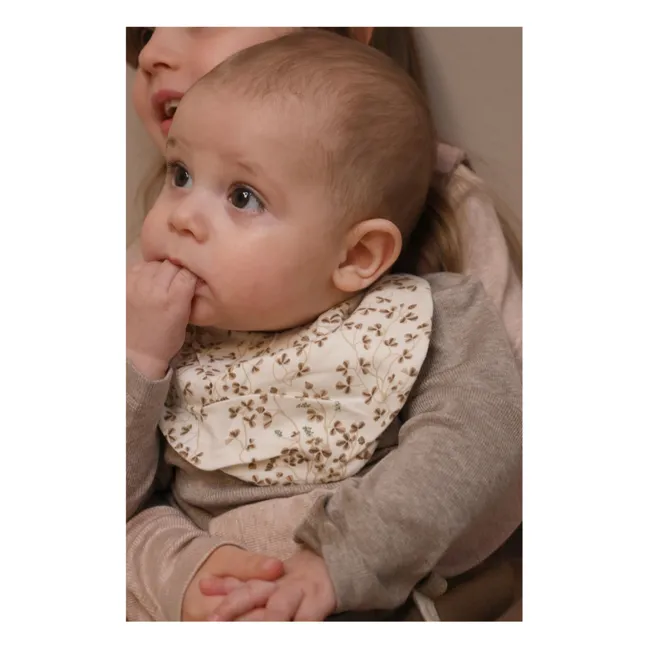 Bavoirs bandana Lierre - Set de 2 | Marron