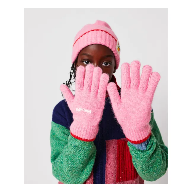 Gants Bobo Fibres Recyclées | Rose