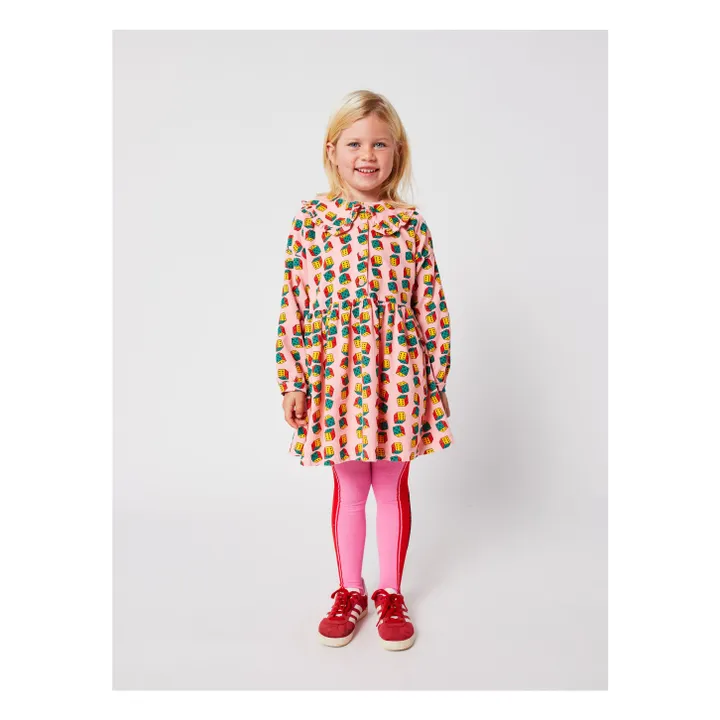 Chaussettes Hautes Bobo Choses Coton Bio | Rose- Image produit n°7