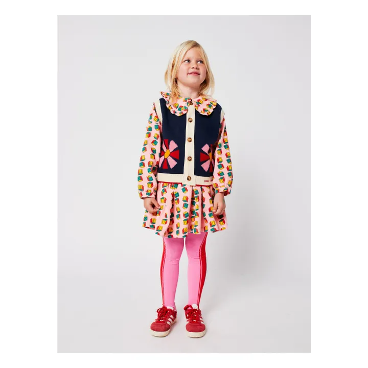 Chaussettes Hautes Bobo Choses Coton Bio | Rose- Image produit n°5