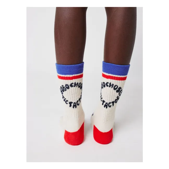 Tic Tac Socken aus Bio-Baumwolle | Beige