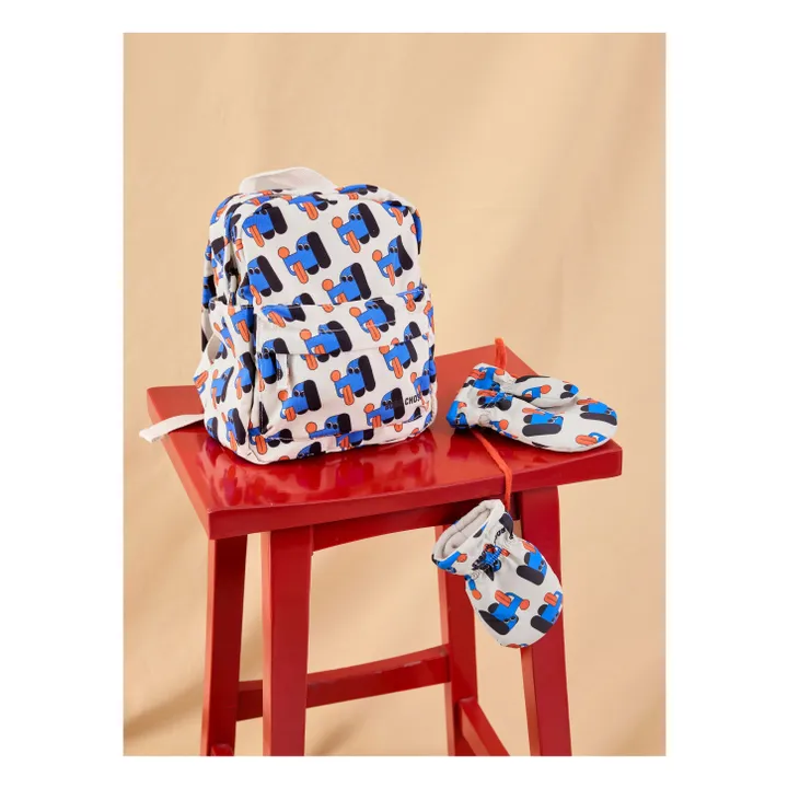 Mochila para perros de algodón ecológico | Blanco- Imagen del producto n°0