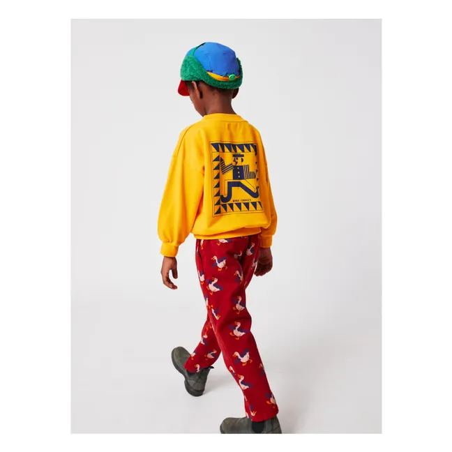 Duck Twill-Hose | Rot