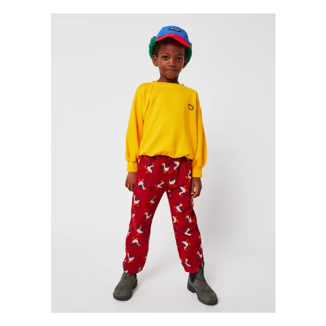 Duck Twill-Hose | Rot