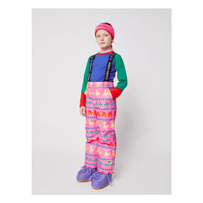 Pantalon de Ski Ferme Fibres Recyclées | Rose