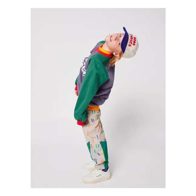 Colorblock Sweatshirt aus Bio-Baumwolle | Mauve