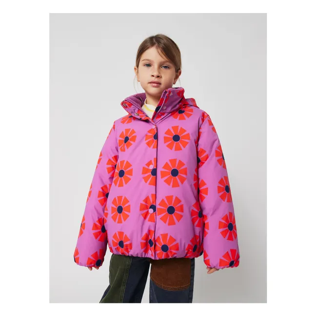 Kaleidoscope Recycelte Faser Wasserdichte Jacke | Flieder