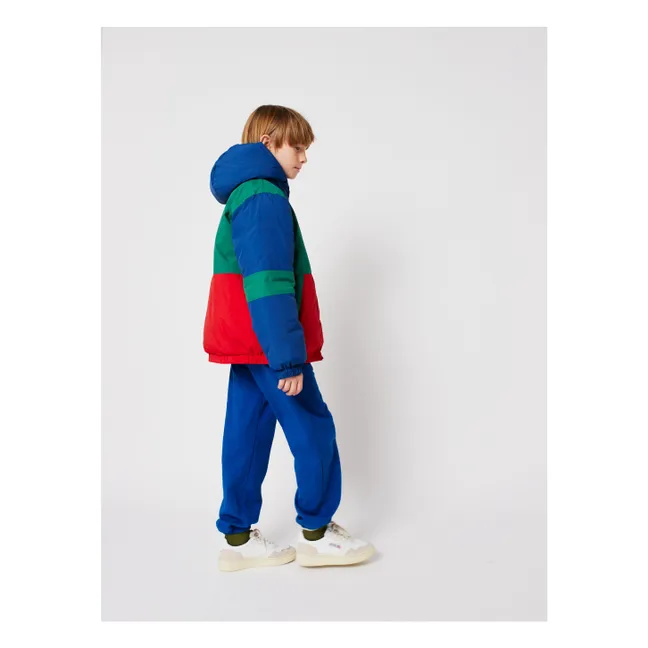 Doudoune Colorblock Fibres Recyclées | Bleu