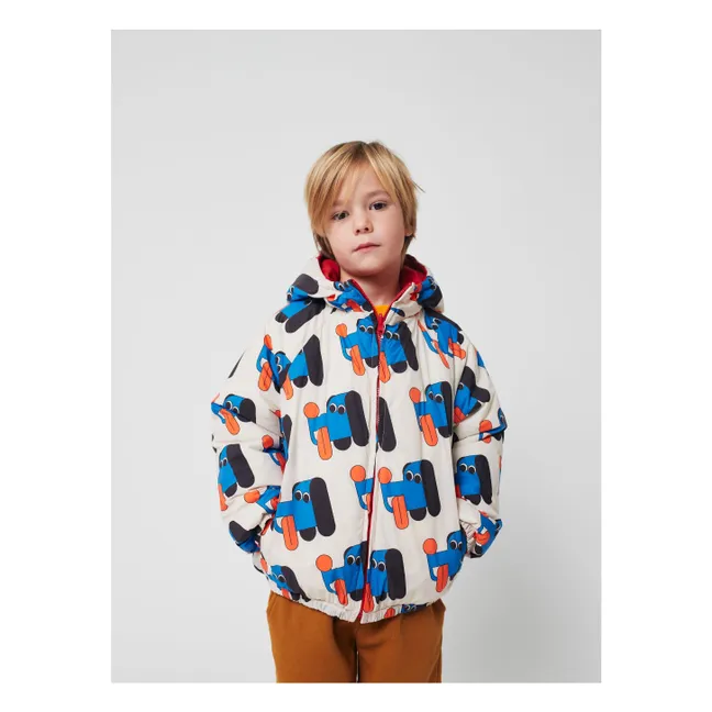 Veste Imperméable Réversible Fibres Recyclées | Blanc