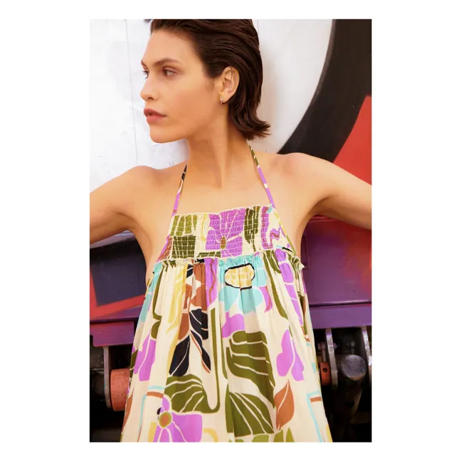 Robe Agata 70's | Ecru