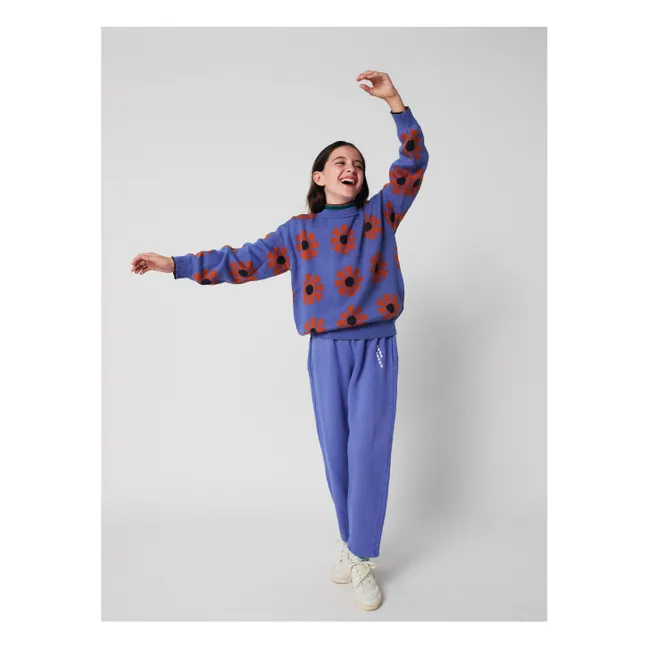 Jersey de algodón ecológico Kaleidoscope | Violeta