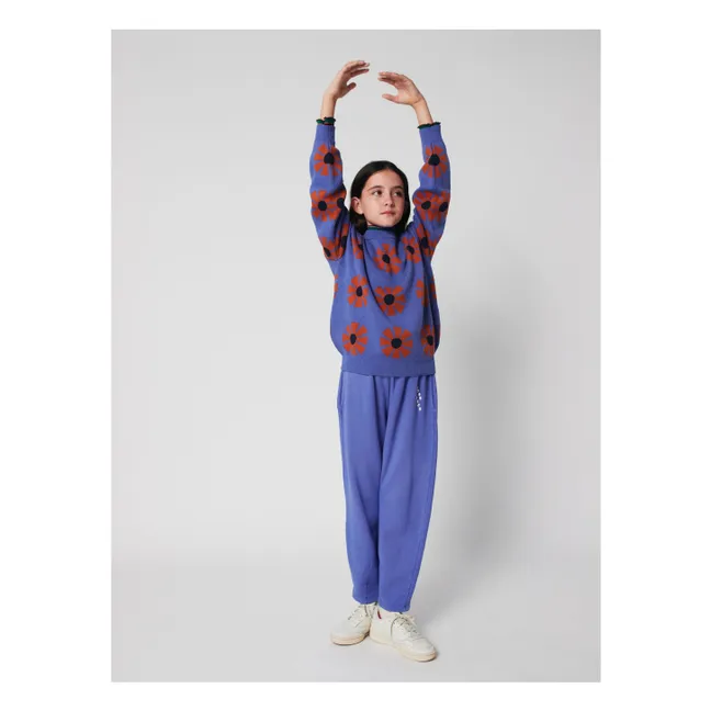 Jersey de algodón ecológico Kaleidoscope | Violeta