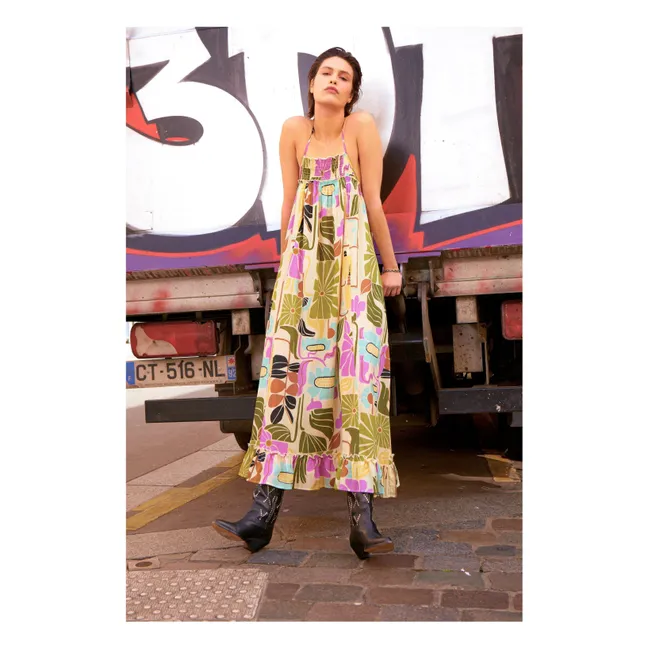 Robe Agata 70's | Ecru