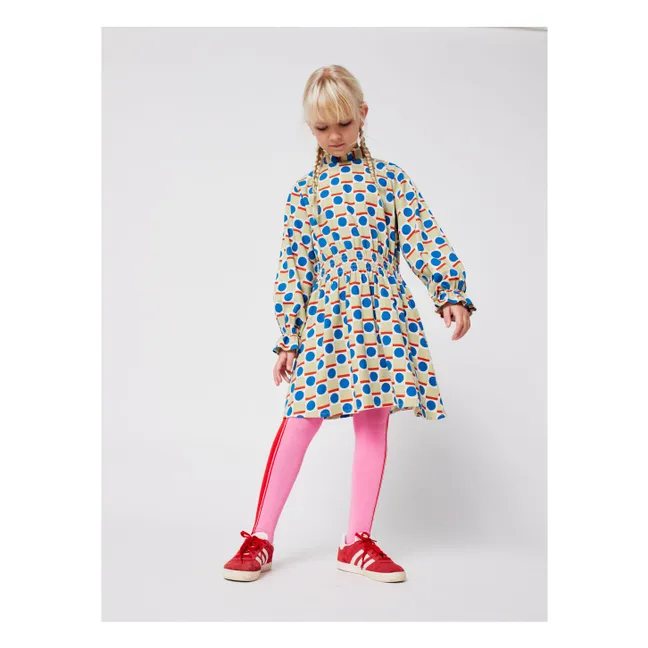 Robe Géométrique | Ecru