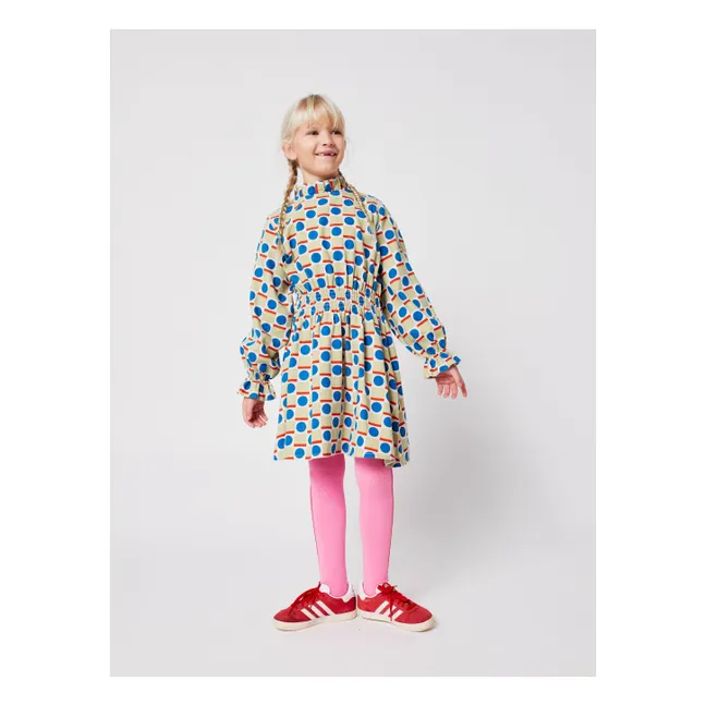 Robe Géométrique | Ecru