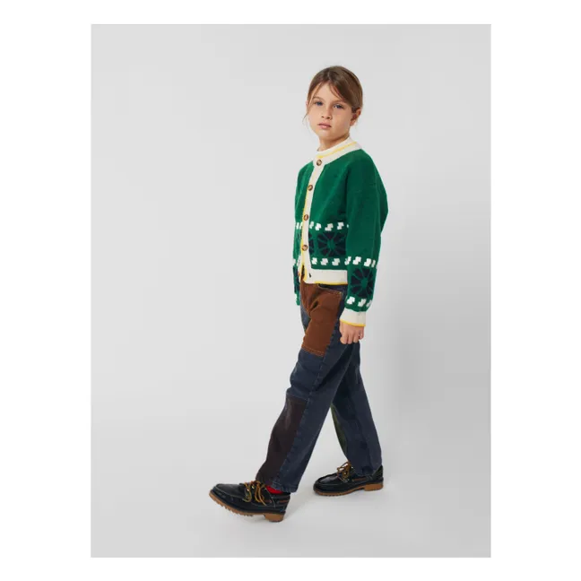 Jeans mit Passe aus Bio-Baumwolle | Grau