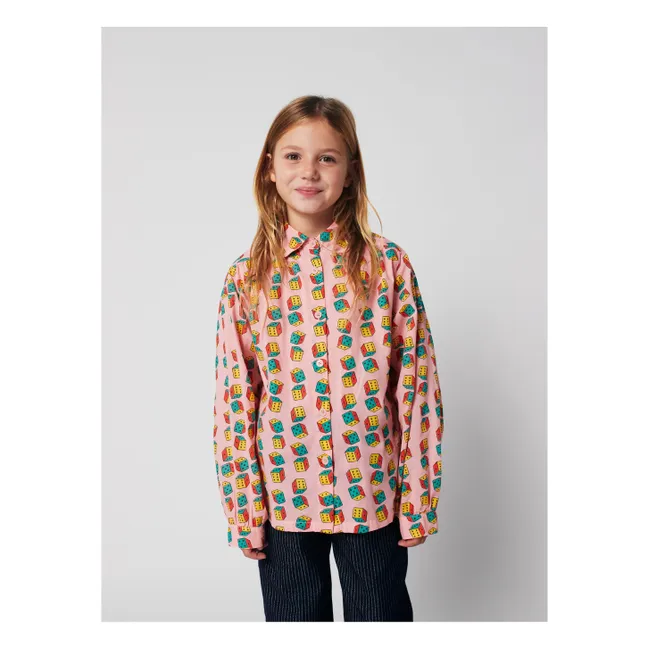 Camisa Dés de algodón ecológico | Rosa