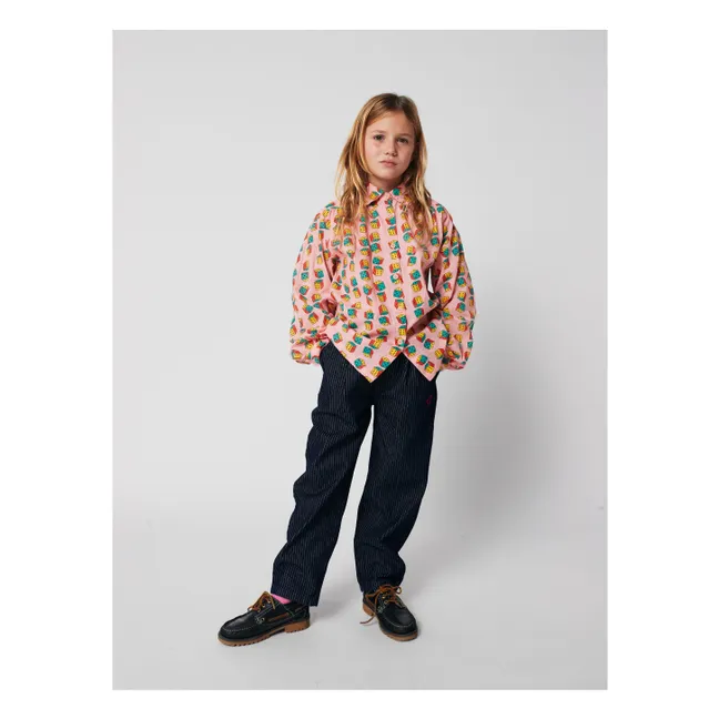 Camisa Dés de algodón ecológico | Rosa