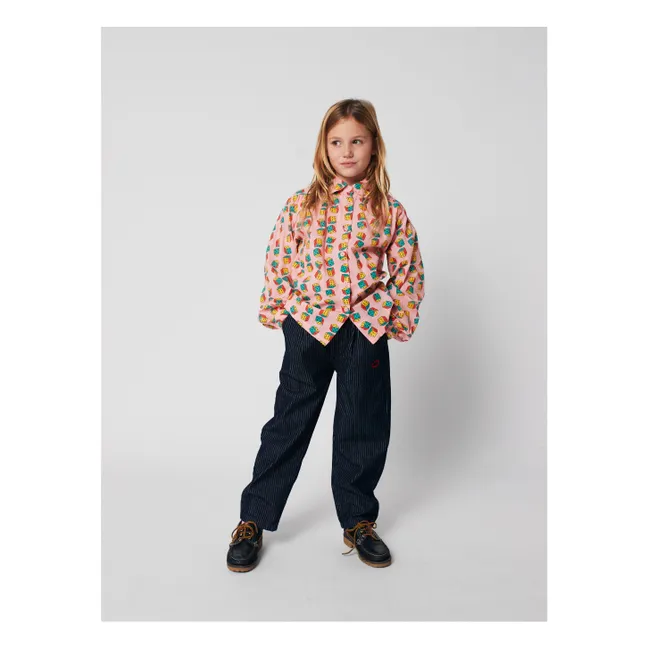 Camisa Dés de algodón ecológico | Rosa